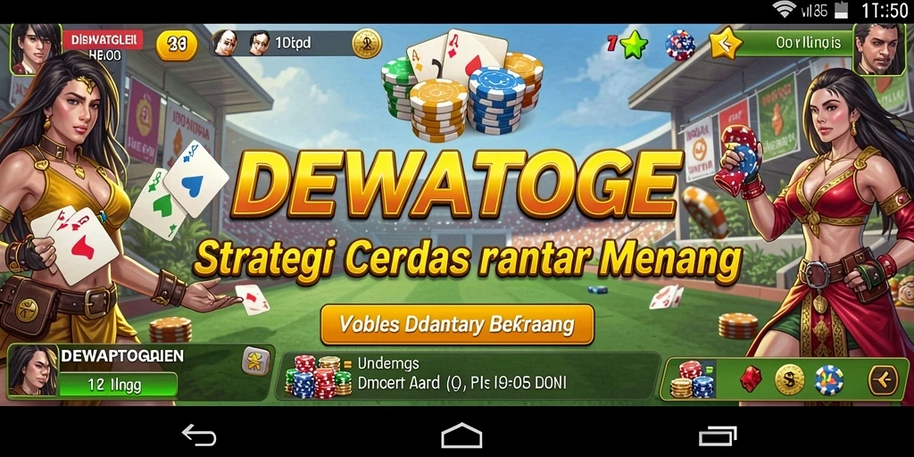 Tampilan gameplay DEWATOGEL yang menantang dan strategis.