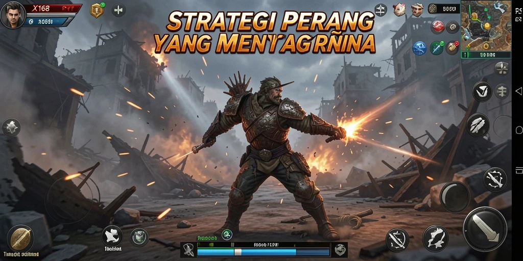 Tangkapan layar XXI menampilkan pertempuran strategis yang mendebarkan.